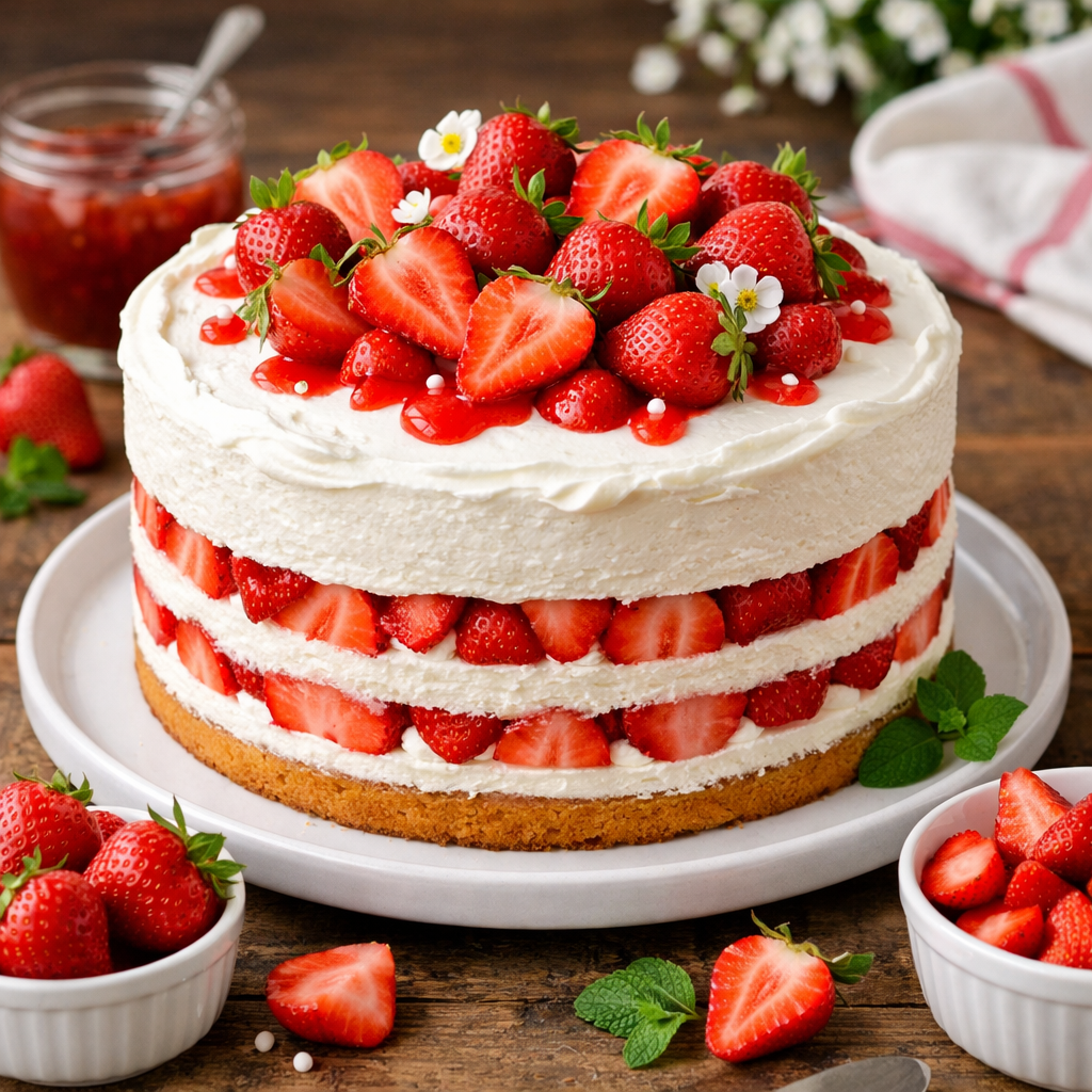 Strawberry Cake