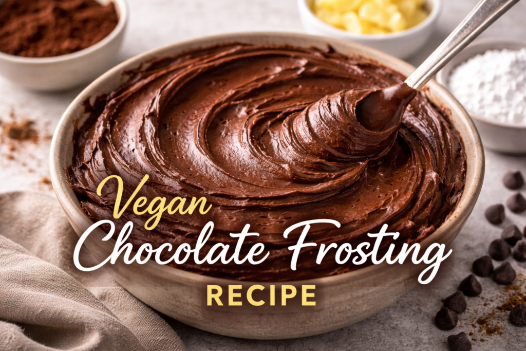 Vegan chocolate Frosting recipe