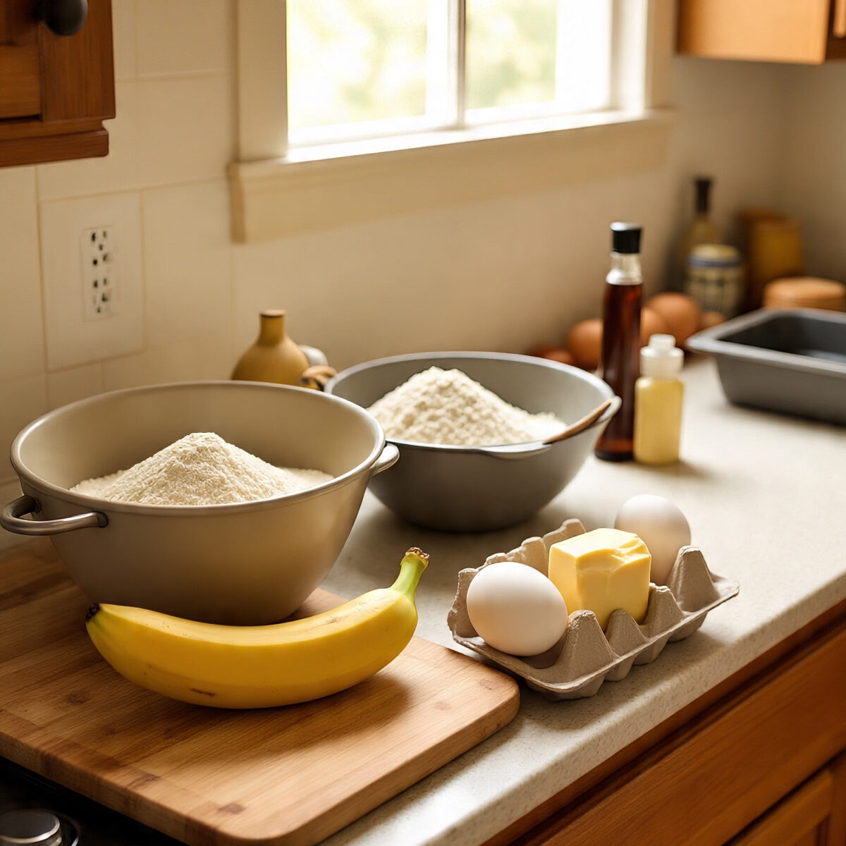 Banana Cake Ingredients