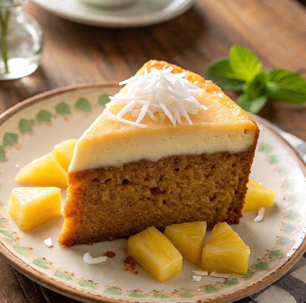 with Pineapple, Coconut