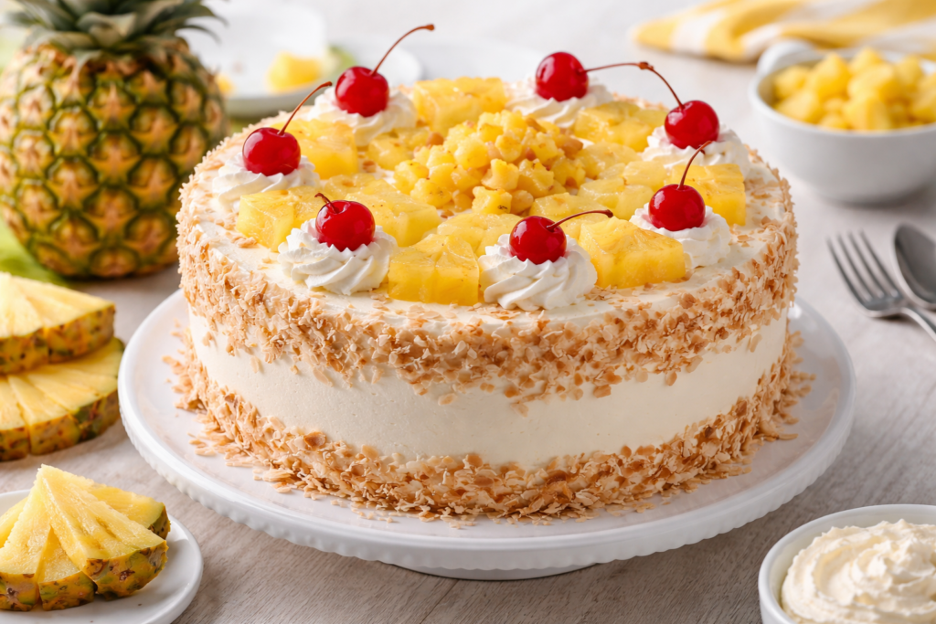 Pineapple cake 