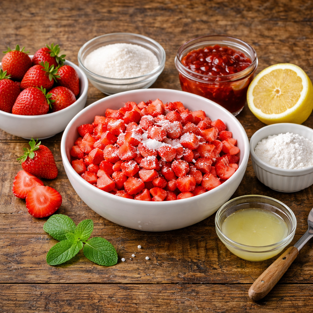 strawberry cake filling